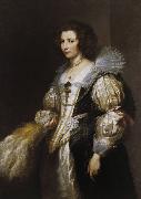 Anthony Van Dyck Portrait of Maria Louisa de Tassis (mk08) France oil painting artist